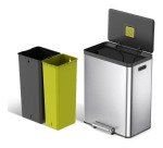 Poubelle EcoCasa Recycling 36 + 24L