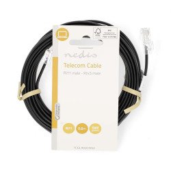 Nedis Câble  RJ11 vers RJ45 5m noir