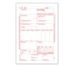 Lettere di vettura internazionale Data Ufficio Bianco rigato non perforato 21 x 31 cm carta 50 unità