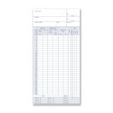 Schede orologio mensili Data Ufficio rigato non perforato 22,5 x 10,4 cm carta 100 unità