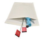 Sobres acolchados con burbuja de papel kraft blanco 220x265 Ecomax - Caja de 100