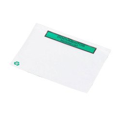 Bolsas-sobres autoadhesivos portadocumentos papel eco 165 x 125 mm - Caja de 1000