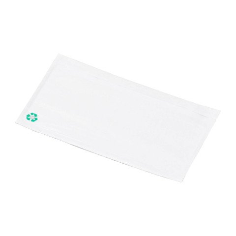 Bolsas-sobres autoadhesivos portadocumentos papel eco transparente 230 x 170 mm - Caja de 1000