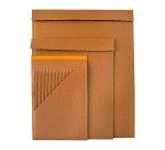 Sobres acolchados con burbuja de papel kraft marrón 220x340 Ecomax - Caja de 100