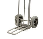 Carretilla de acero doble pala abatible - Carga 200 kg