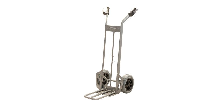 Loading trolley double fixed and foldable shovel - Load 200 kg