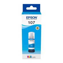 EPSON Bidon d'encre N°107 Couleurs séparées pour imprimante à réservoir d'encre