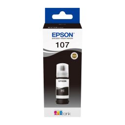 EPSON ink bottle nr. 107 black for ink tank printer