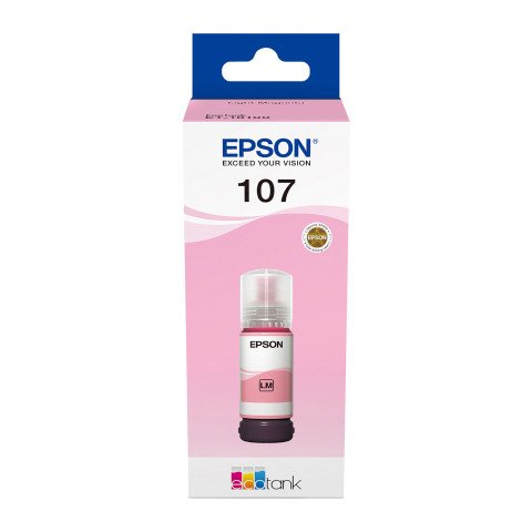 Epson 107 original botella de tinta Ecotank magenta claro