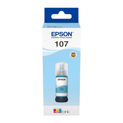 Ink bottle EPSON nr. 107 separate colours for ink tank printer