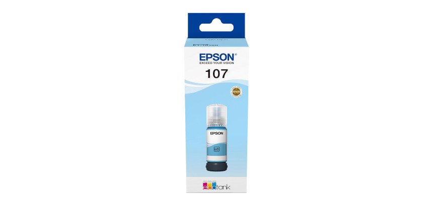 EPSON Bidon d'encre N°107 Couleurs séparées pour imprimante à réservoir d'encre