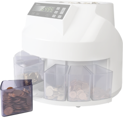 Baquet pour compteuse de pièces Euro Safescan 1250