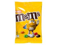 En_sachet m&ms peanut 82g