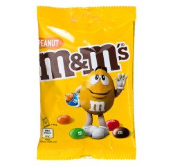En_sachet m&ms peanut 82g