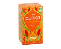 Infusion three ginger Organic Pukka - Box of 20 sachets
