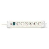 Regleta con 6 tomas de corriente 2P+T 16A/230V