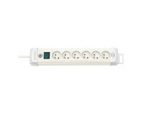 Regleta con 6 tomas de corriente 2P+T 16A/230V
