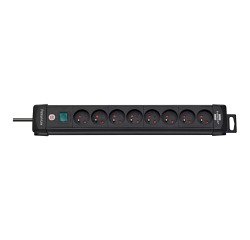 Regleta Premium Plus 8 tomas con interruptor 3 m