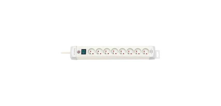 BRENNENSTUHL Multiprise Premium Plus 8 prises avec interrupteur 3 m