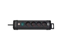 Regleta Premium Plus de 4 tomas con interruptor 1,8 m