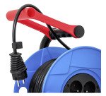Enrouleur électrique 4 prises BRENNENSTUHL 25 m