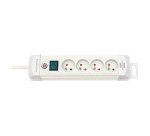 BRENNENSTUHL Multiprise Premium Plus 4 prises avec interrupteur 1,8 m