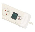 BRENNENSTUHL Multiprise Premium Plus 6 prises avec interrupteur 3 m