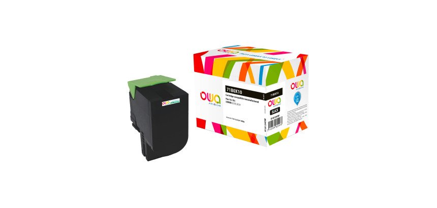 Toner OWA Compatibile Lexmark magenta
