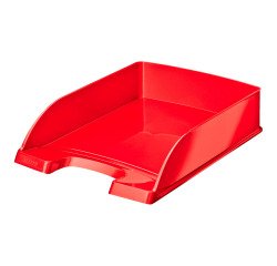 Vaschetta portacorrispondenza Leitz Wow Rosso polistirene 25,5 x 35,7 x 7 cm