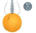 Palla da seduta diametro  65 cm Leitz Ergo Cosy colorata