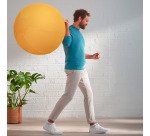 Palla da seduta diametro  65 cm Leitz Ergo Cosy colorata