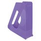 Portariviste Esselte Colour'Breeze trasparente lavanda 7,2 x 25,6 x 26 cm