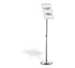 Espositore da pavimento con cornice a scatto in alluminio A4 Durable