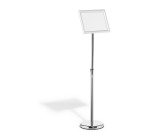 Espositore da pavimento con cornice a scatto in alluminio A4 Durable