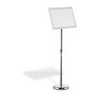 Espositore da pavimento con cornice a scatto in alluminio A3 Durable
