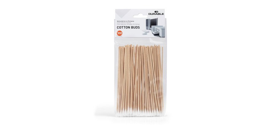 Bastoncini cotonati COTTON BUDS 100 pz. - Durable