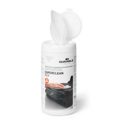 Salviettine detergenti per superfici in plastica SUPERCLEAN BOX 100 - Durable