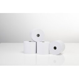 Bobines terminaux bancaires - Equivalent Exacompta 40349E - l 57 mm x L 17 m, Ø 40 mm - 1 pli(s) - paquet de 5