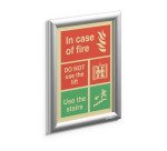 Cornice a scatto in alluminio A4 Durable