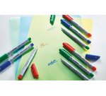 Stylo-feutre stabilo ohp pen soluble pointe fine 0.7mm couleurs assorties pochette 4 unités