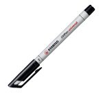 Stylo-feutre stabilo ohp pen soluble pointe fine 0.7mm couleurs assorties pochette 4 unités