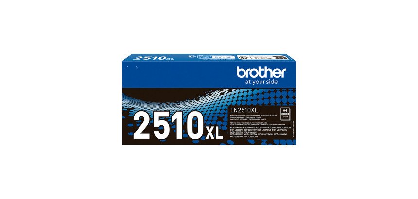 BROTHER Toner Haute Capacité TN2510XL Noir pour imprimante laser