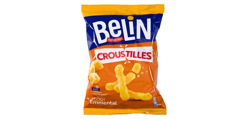 Croustilles goût emmental Belin - Sachet de 138 g