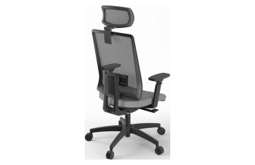 Sedia direzionale ergonomica X-Pro PG con poggiatesta