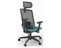 Sedia direzionale ergonomica X-Pro PG con poggiatesta