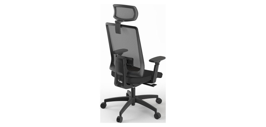 Sedia direzionale ergonomica X-Pro PG con poggiatesta