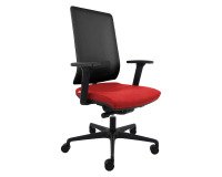 En_sedia ergonomica xpro strutt nero rosso