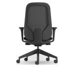 Sedia direzionale ergonomica Joga sincro struttura in colore nero