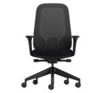 Sedia direzionale ergonomica Joga sincro struttura in colore nero