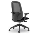 Sedia direzionale ergonomica Joga sincro struttura in colore nero